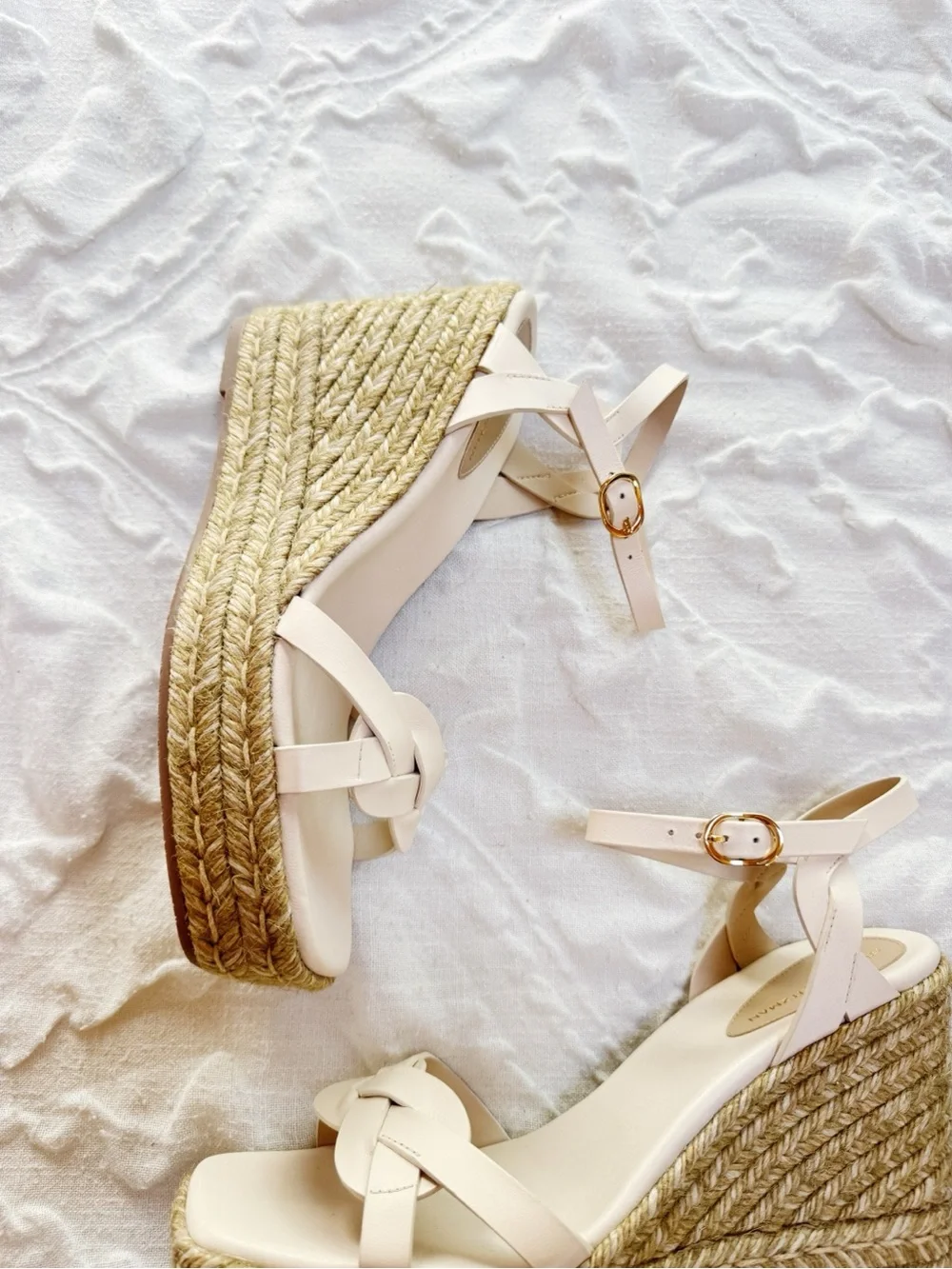 Stuart Weitzman Braida Wedge Sandal Size 10 New - Picture 11 of 12